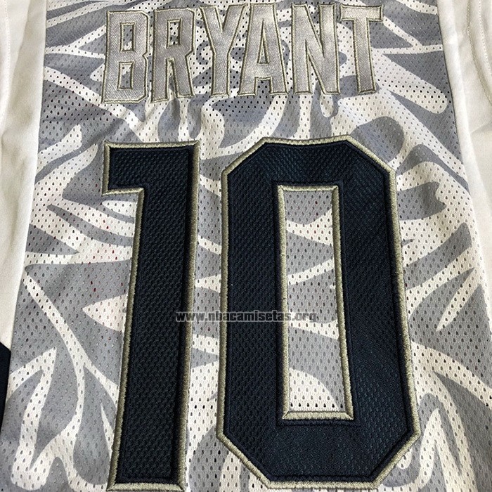 Camiseta USA 2008 Kobe Bryant NO 10 Blanco
